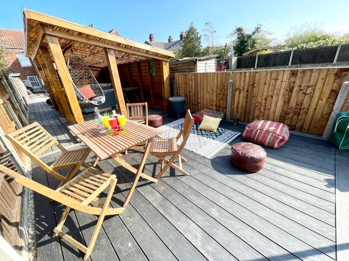 Coastal Terrace Dogs Welcome Optional Hot Tub Vila Sea Palling Exterior foto